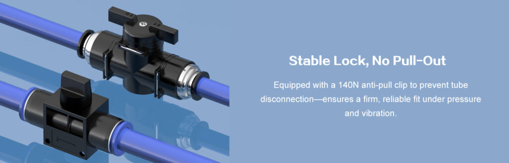 HVFF Hand Valve Pneumatic Fitting