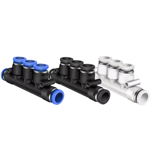 PK Union Triple Pneumatic Fitting