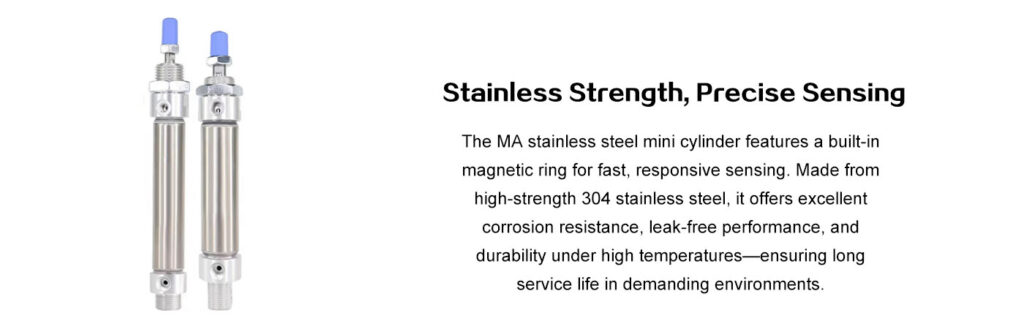 MA Series Stainless Steel Mini Cylinder