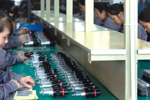 Valve Assembly Line