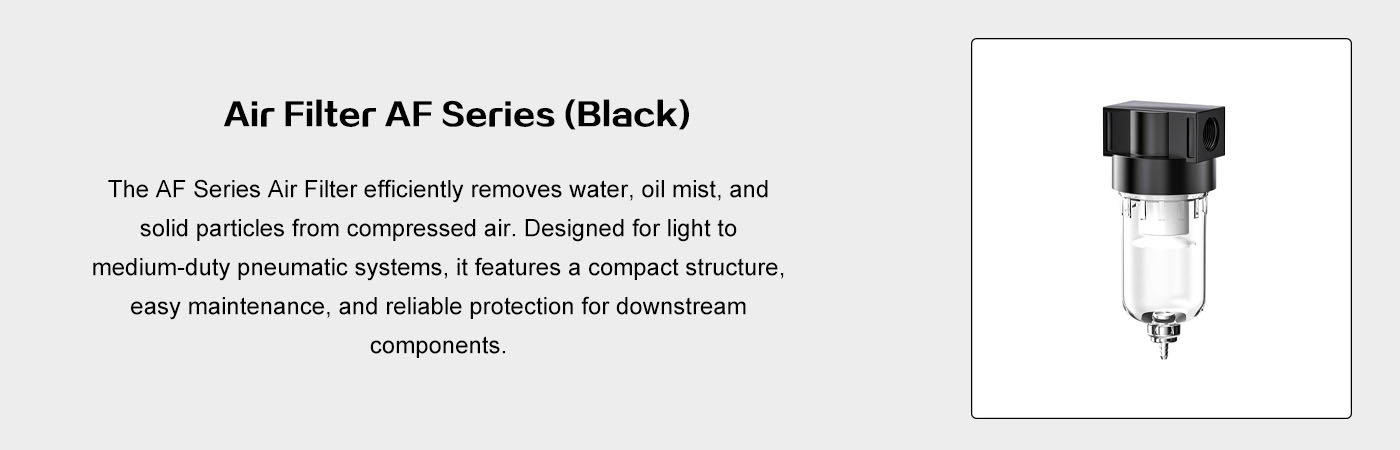 Air Filter AF Series Black