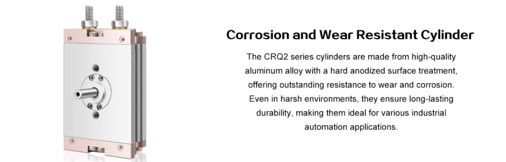 CRQ2 series of thin swing cylinder (rack and pinion)