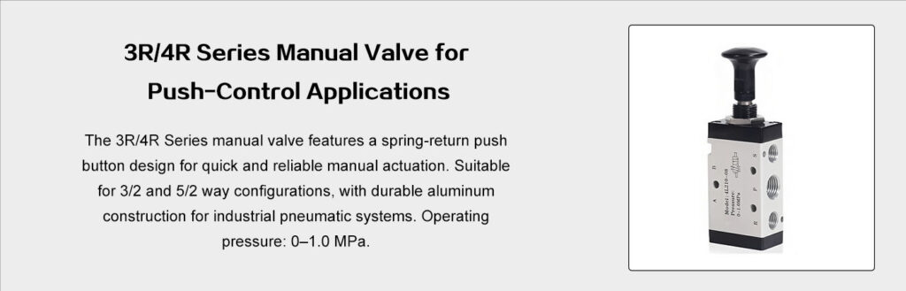 3R/4R Series Manual valve