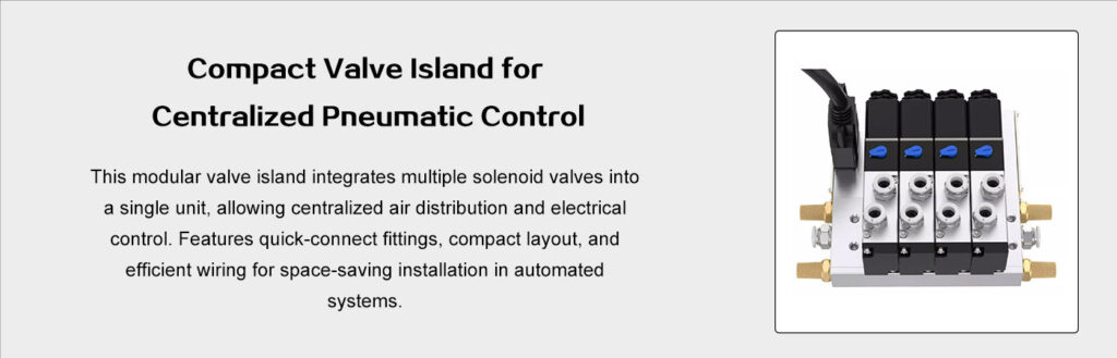 Valve island