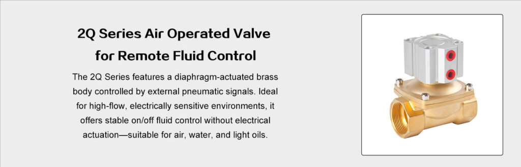 2Q Series Fluid Control Valve