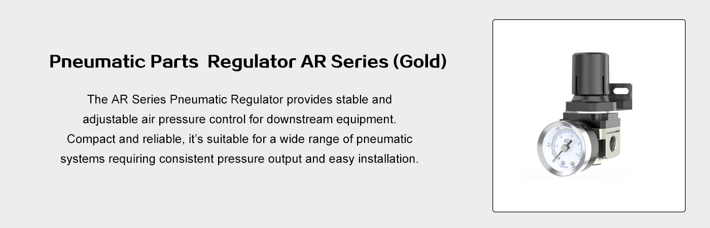 Pneumatic Parts  Regulator AR Series Gold