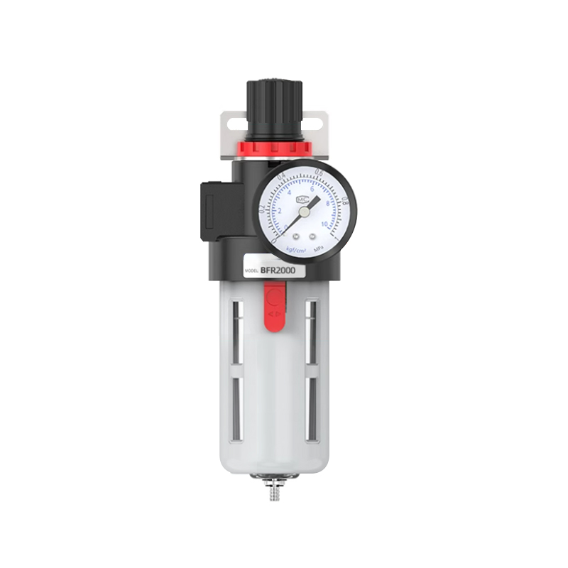 Air Filter Regulator BFR Series White with Cover
