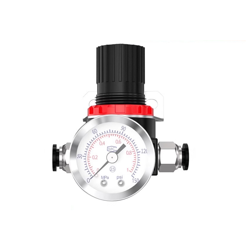 Pneumatic Parts Regulator AR Series Black