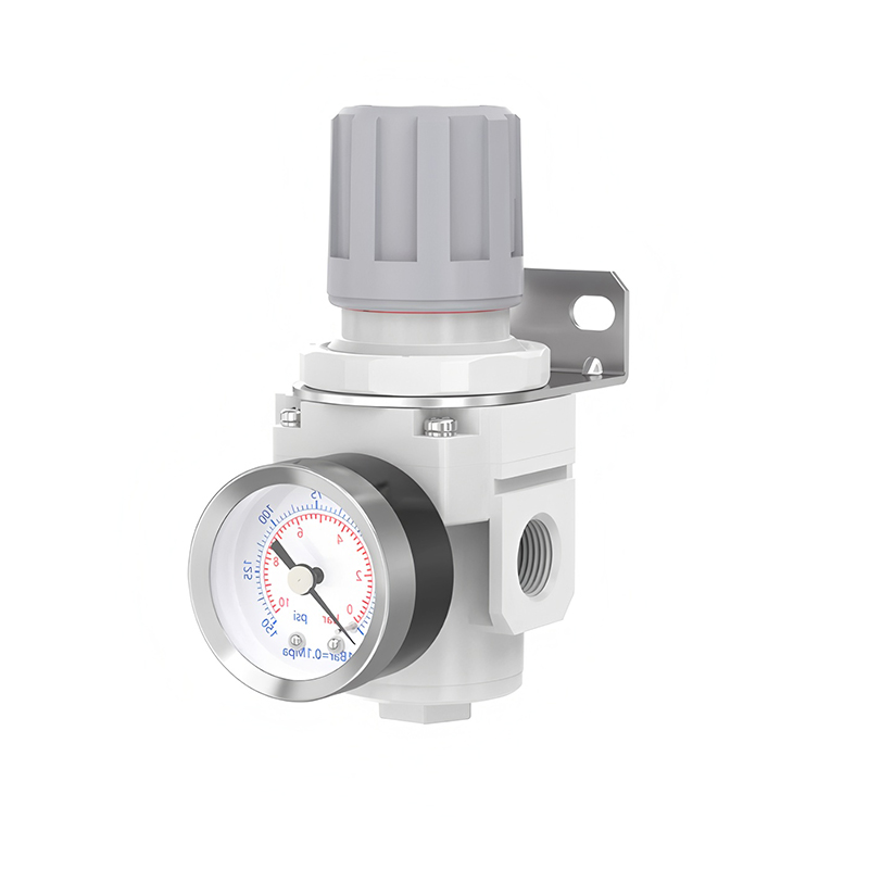 Pneumatic Parts Regulator AR Series White