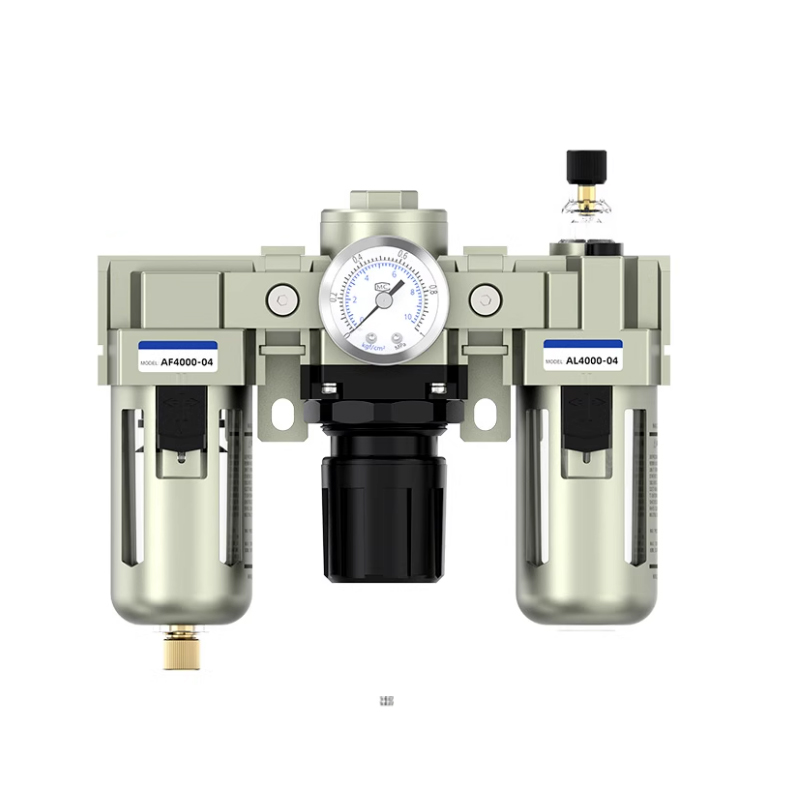 Air Filter Regulator Lubricator F.R.L Combination AC Series Gold with Cover