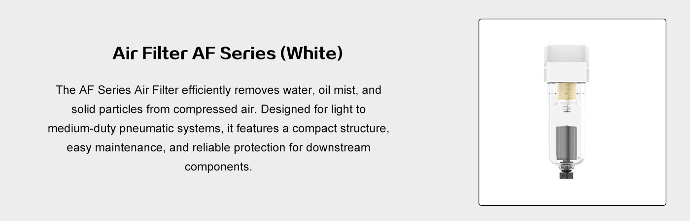 Air Filter AF Series White