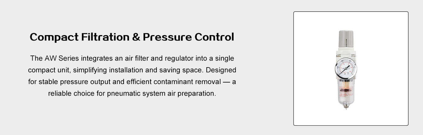 Air Filter Regulator AW Series
